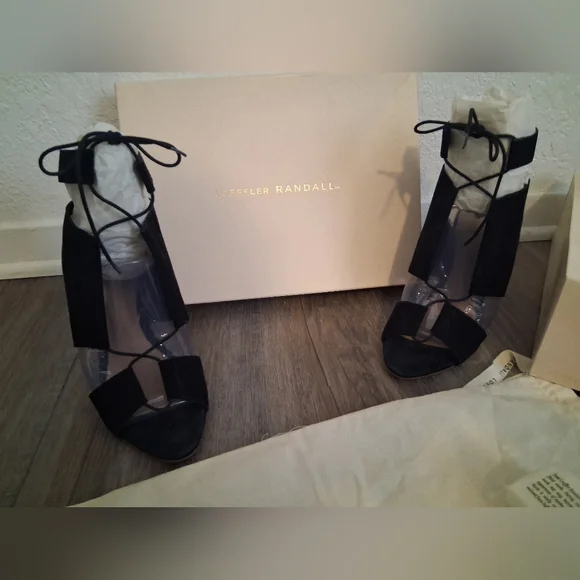 Loeffler Randall Black Women's Heels - Picture 15 of 16